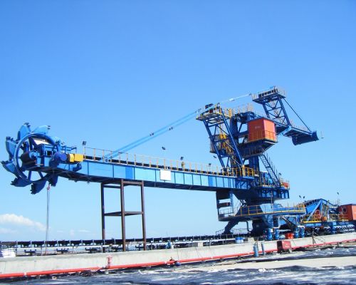 Boom - Type Bucket Wheel Stacker Reclaimer