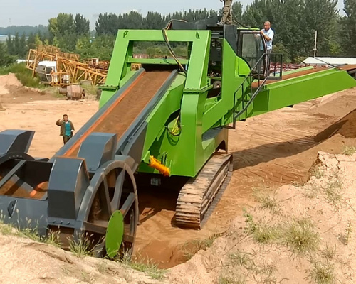 JXLQ-500 Crawler mobile bucket wheel