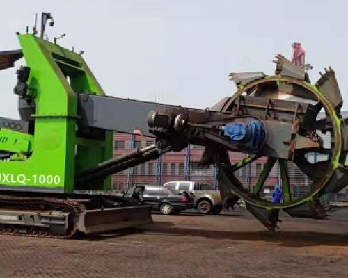 JXLQ-1000 Crawler mobile bucket wheel ດຽວ